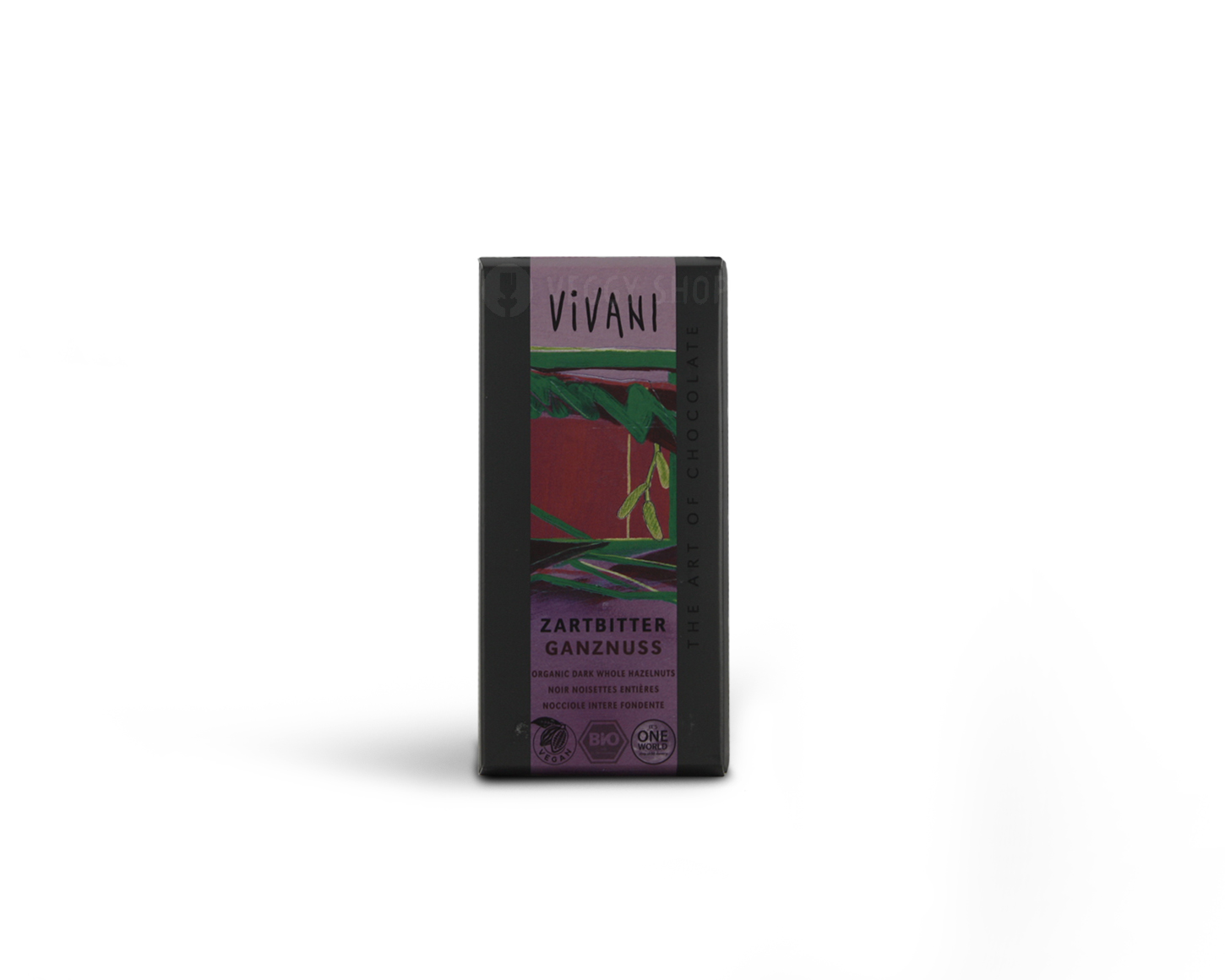Шоколад темный с лесным орехом "Vivani" 100 г 
