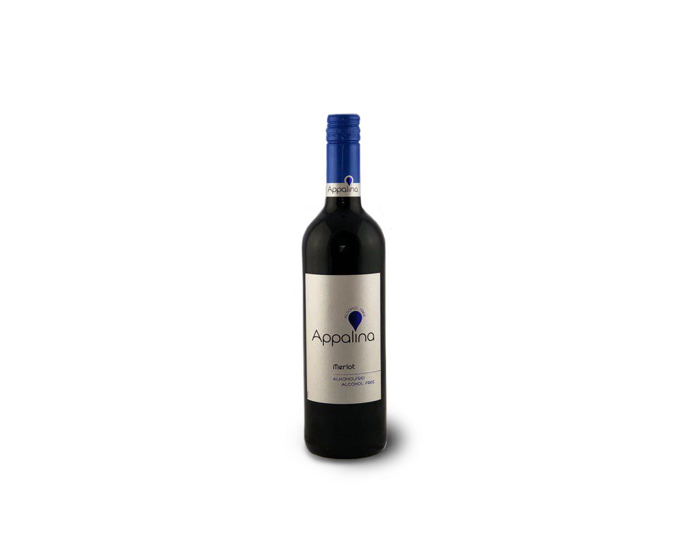Вино безалкогольное красное (Мерло) "Appalina" 0,75 л