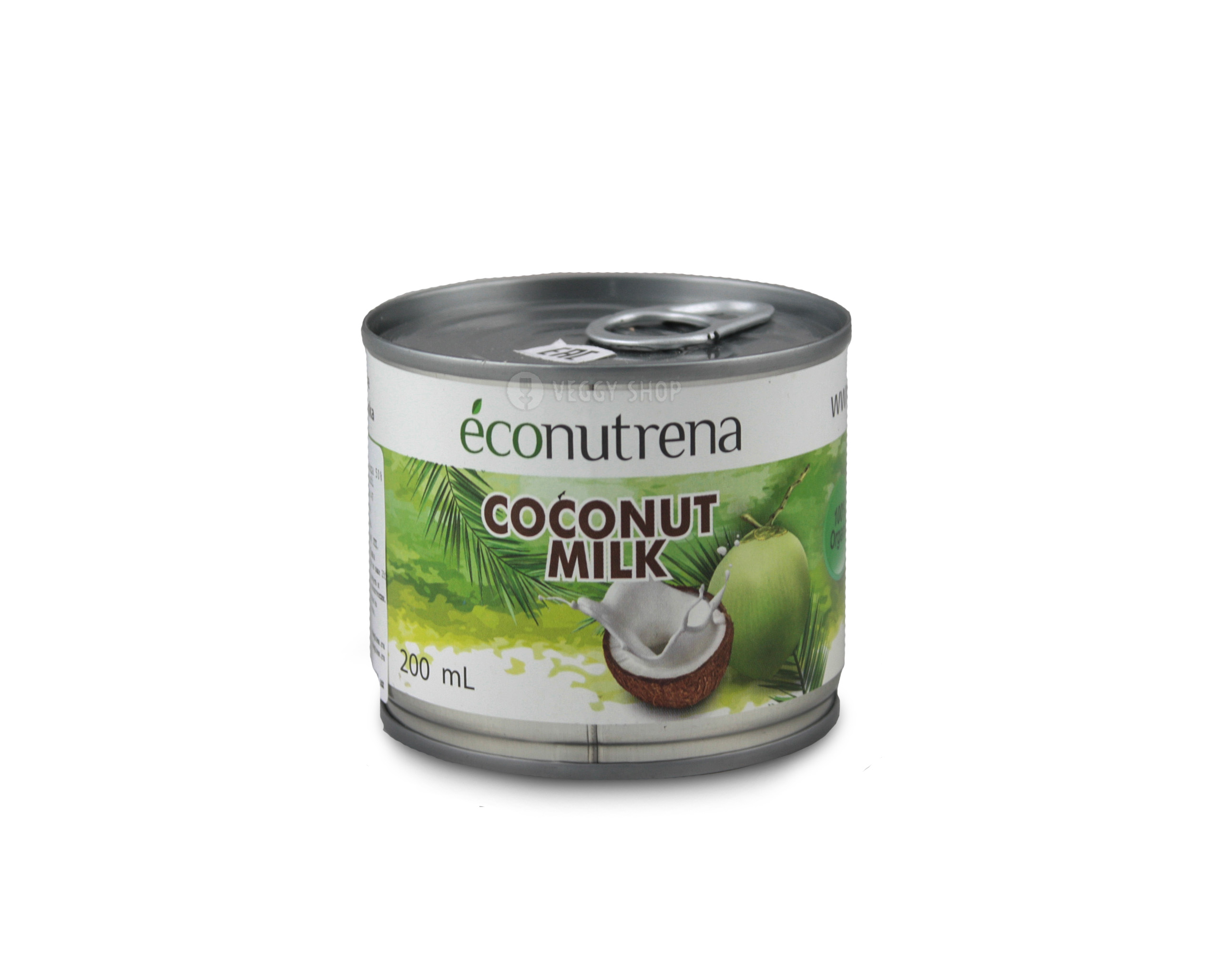 Молоко кокосовое 17% ж/б "Econuterna" 200 мл
