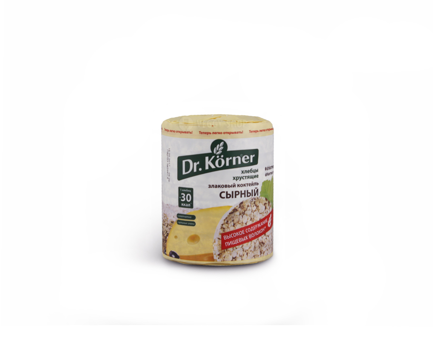 Хлебцы "Злаковый коктейль" сырный "Dr. Korner" 100 г