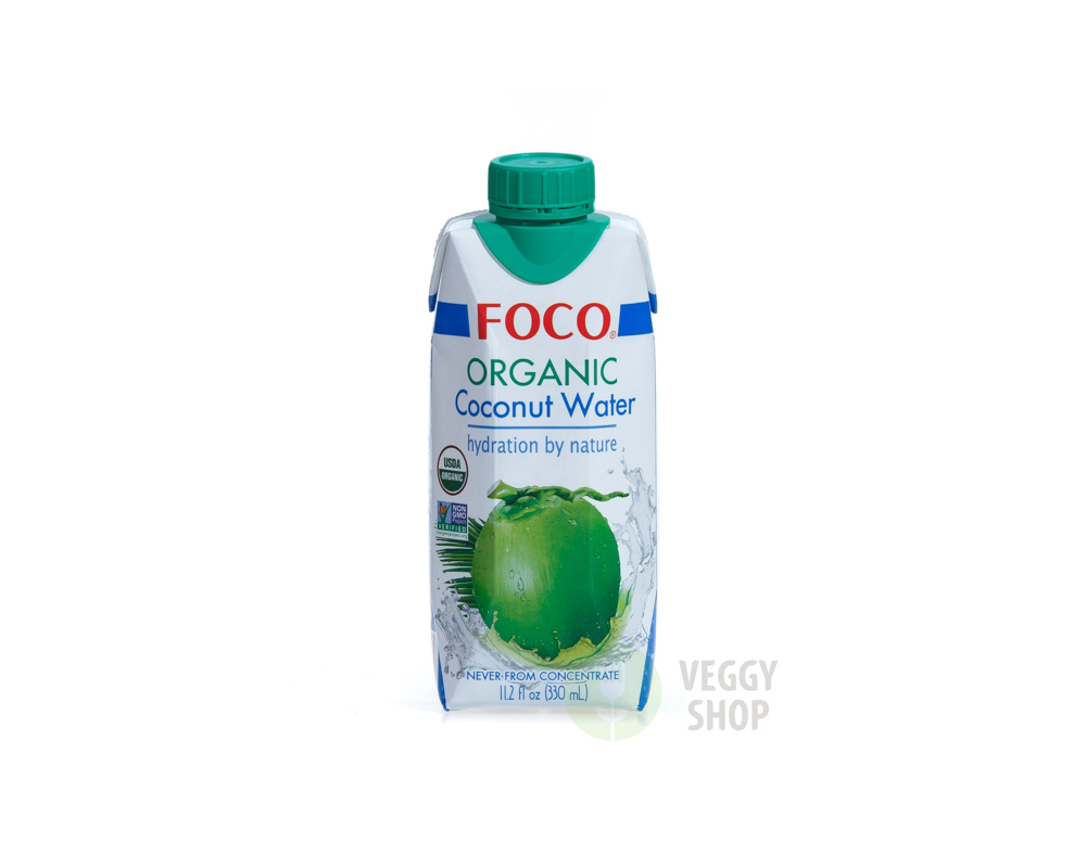Вода кокосовая органическая "FOCO" 330 мл