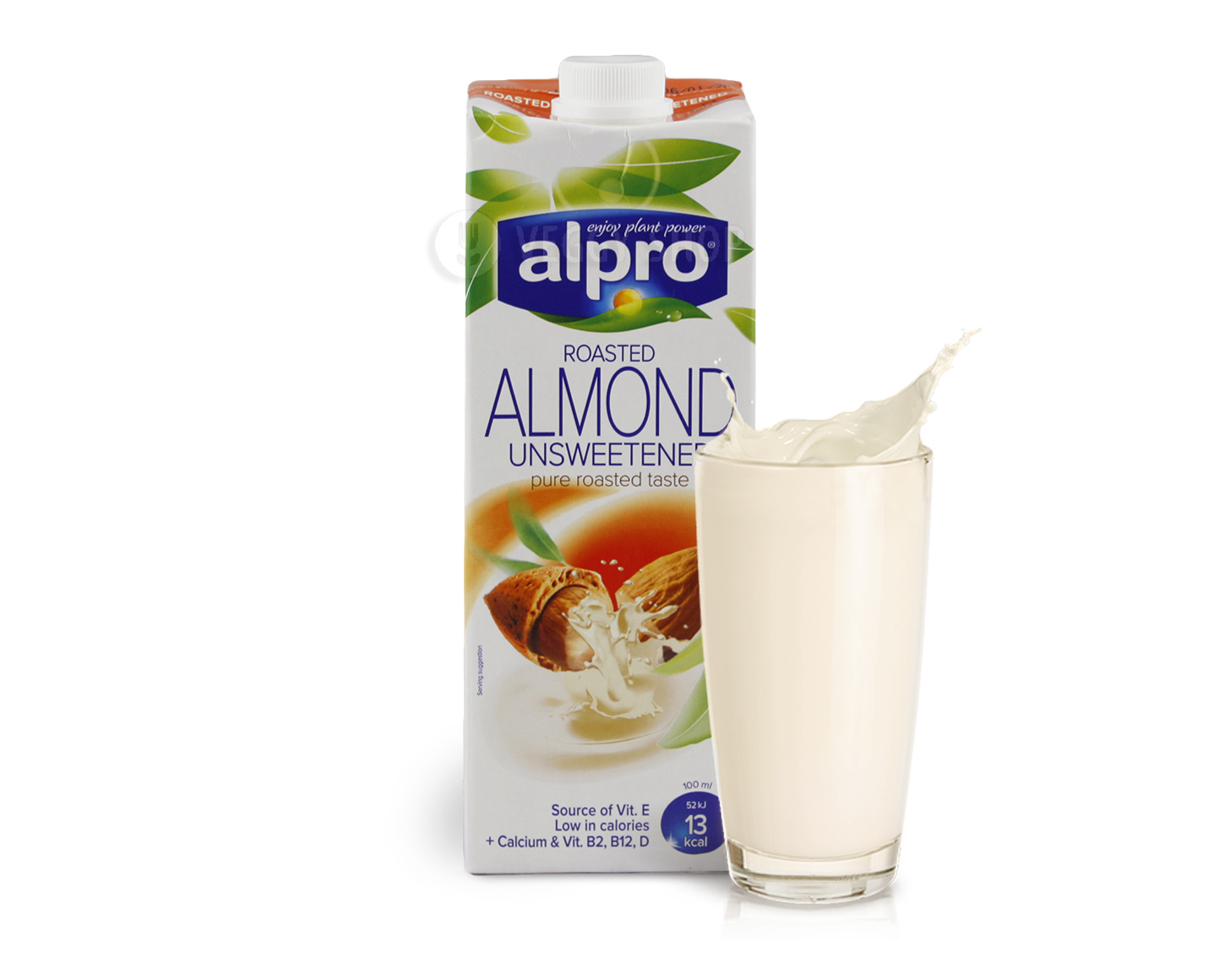 Напиток миндальный без сахара с кальцием "Alpro" 1 л