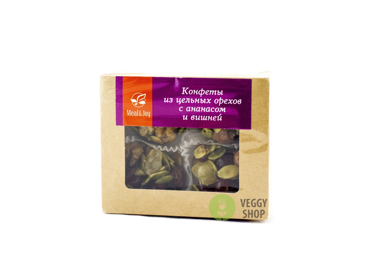 Конфеты (ананас и вишня) "Meal&Joy" 65 г 