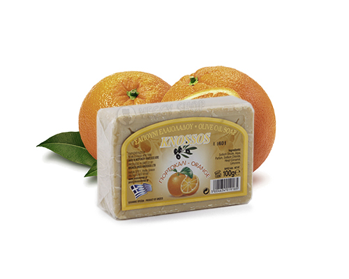 Мыло оливковое с апельсином "Knossos" 100 г