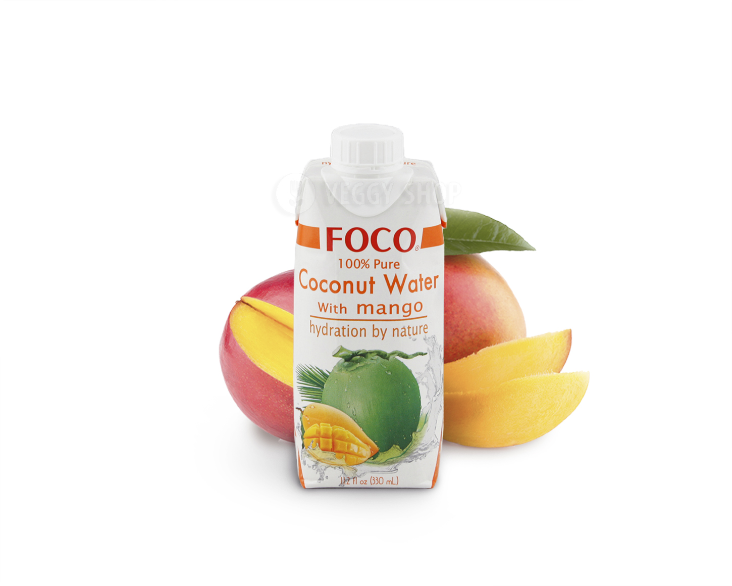 Вода кокосовая с манго "FOCO" 330 мл