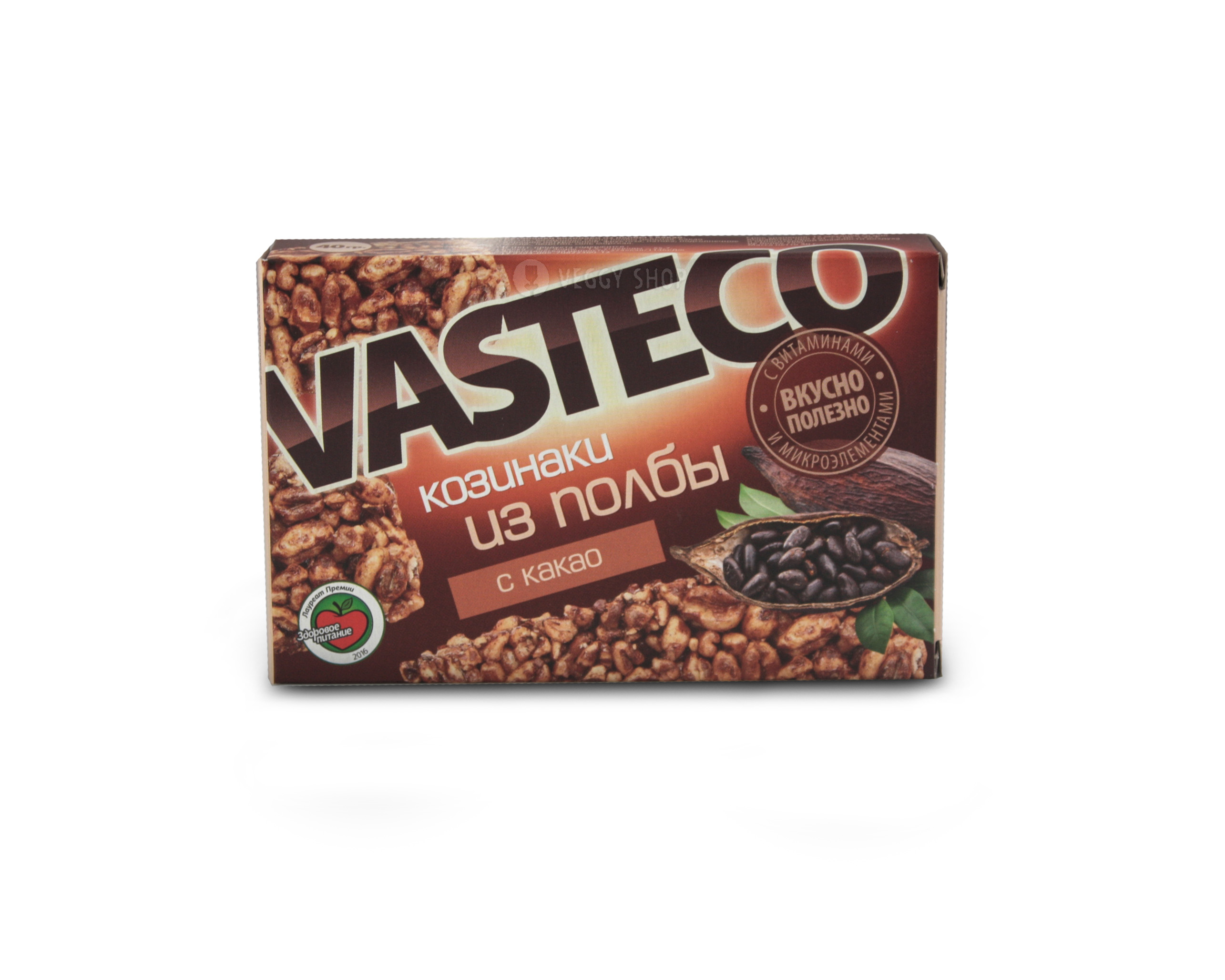 Батончики козинаки из полбы с какао "Вастэко" 40  г